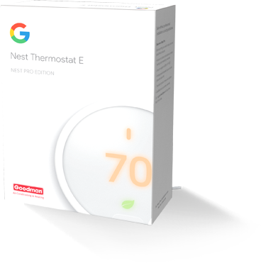 Nest thermostat E